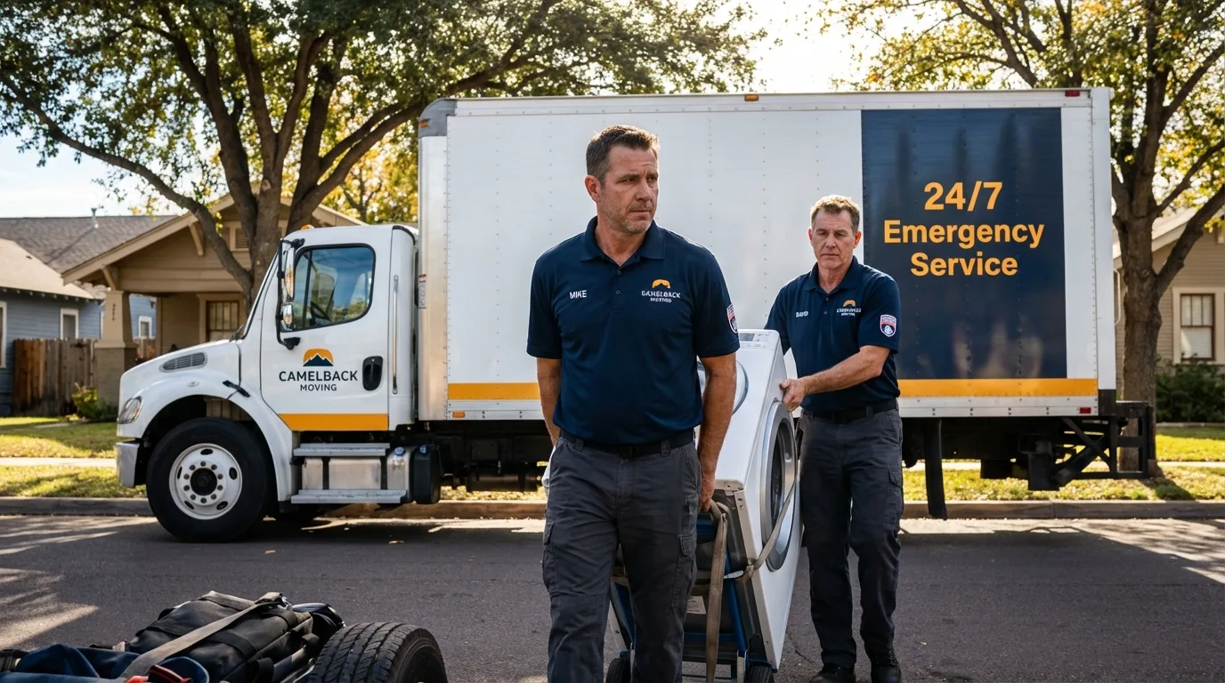 CamelBack Moving crew loading furniture in Port Wentworth, GA