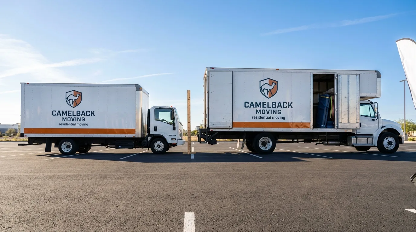 Moving truck size capacity guide in Port Wentworth